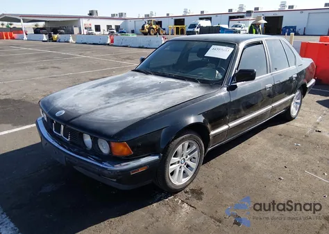 1990 BMW 735 I Automatic z USA, uszkodzony, nr VIN WBAGB4315LDB65852